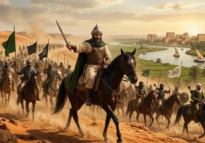 عمرو بن العاص: صفاته و شخصيته و إنجازاته و إرثه الخالد في التاريخ الإسلامي الجزء الثالث و الأخير