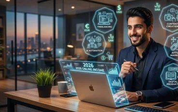 الربح من الإنترنت في 2026: أفضل الطرق الحقيقية لزيادة دخلك وبناء مصدر دخل مستدام