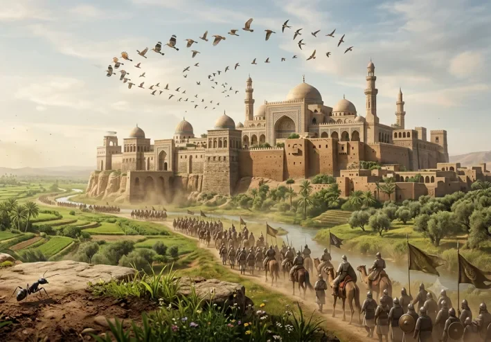 قصة سليمان عليه السلام.. النبي الذي شكر الله على نعمته