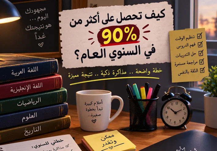 ازاي تجيب فوق ال 90 ٪ لطلاب الثانويه العامه