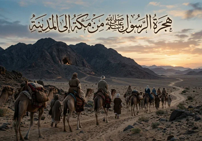 هجرة الرسول ﷺ من مكة إلى المدينة: بداية مرحلة جديدة في التاريخ الإسلامي
