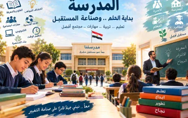 المدرسة ودورها في بناء شخصية الطالب وتنمية مهاراته وصناعة جيل قادر على مواجهة تحديات المستقبل
