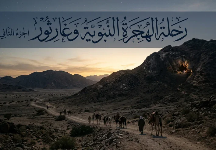 رحلة الهجرة النبوية وغار ثور: كيف تمت رحلة الرسول ﷺ إلى المدينة؟