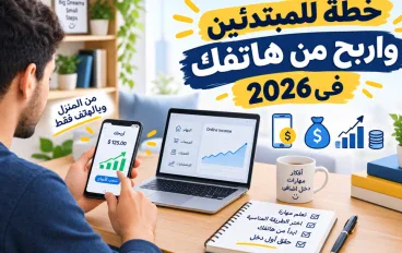 الربح من الانترنت عبر صناعة المحتوي بالهاتف : شرح للمبتدئين من الصفر 