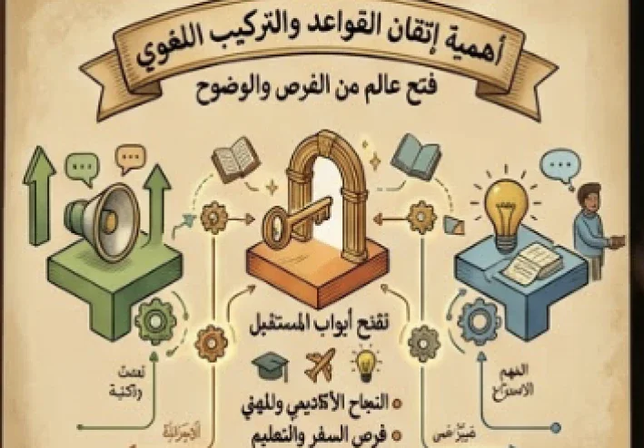 أهمية أتقان القواعد و التركيب اللغوي