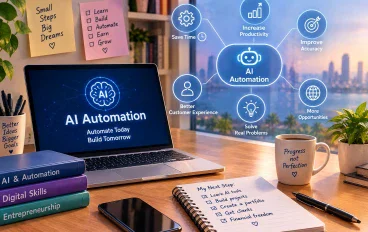 كيف تبدأ العمل في مجال AI Automation من الصفر؟ دليل للمبتدئين 2026