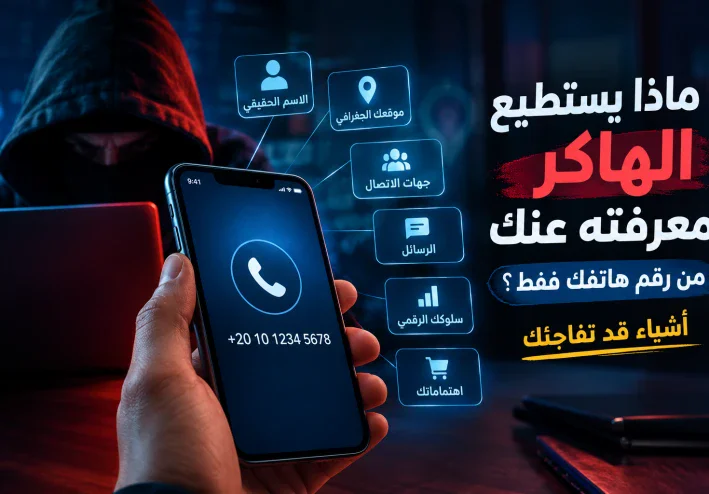 ماذا يستطيع الهاكر معرفته عنك من رقم هاتفك فقط؟ أشياء قد تفاجئك