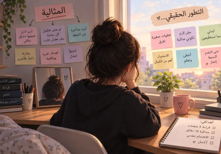 كيف تدمر "المثالية" محاولاتك لتطوير نفسك دون أن تشعر؟