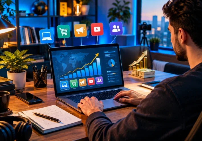 💰 الربح من الإنترنت: دليلك العملي لبناء دخل حقيقي من العالم الرقمي 🌐