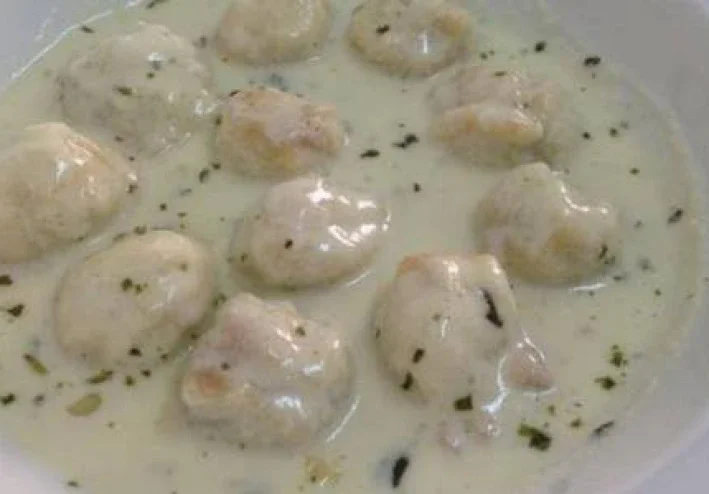 🥟🥛 لبن الشيشبرك -  وصفة شامية شهية باللبن واللحم