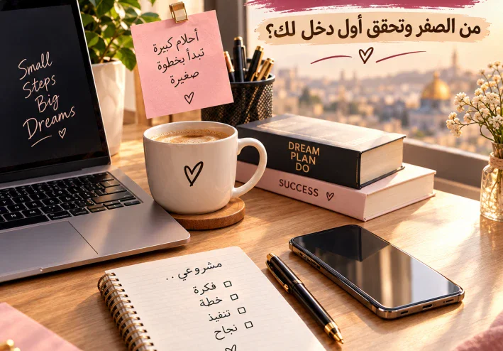 مشروعك من البيت: دليلك العملي للبدء والبيع أونلاين⭐️