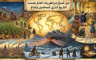 حين تُصنع إمبراطوريات العالم بصمت: التاريخ السرّي للمحاصيل والمناخ