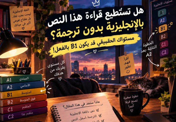 اختبر مستواك في الإنجليزية: هل تستطيع فهم هذا النص B1؟
