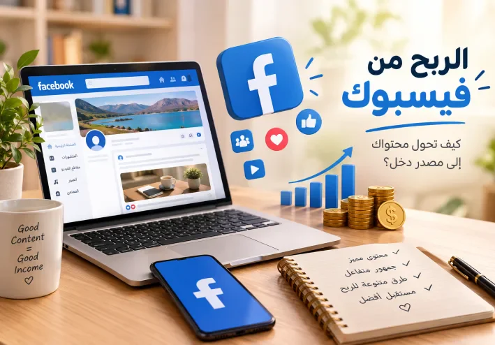 الربح من فيسبوك: كيف تحول محتواك إلى مصدر دخل؟