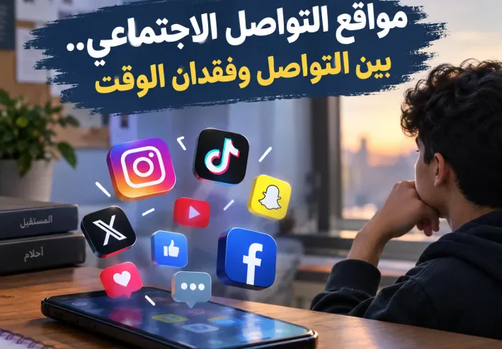 مواقع التواصل الاجتماعي.. بين التواصل وفقدان الوقت