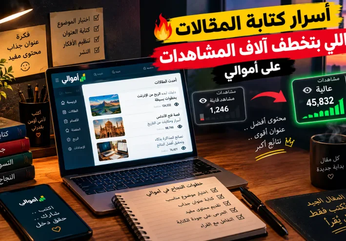 😱 ليه مقالاتك على أموالي محدش بيقرأها 🔥 اكتشف أسرار جذب القراء وزيادة المشاهدات بطريقة ذكية 🚀