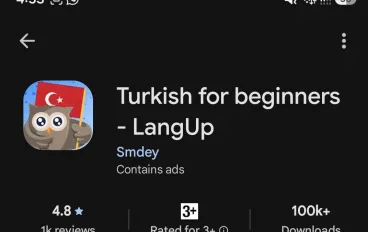 هل يمكن أن تتعلم التركية دون أن تشعر أنك تذاكر؟.. اكتشف تطبيق LangUp
