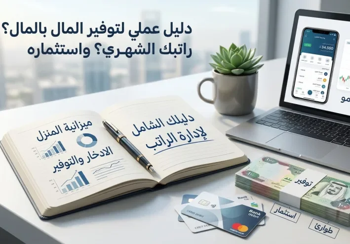 كيف تدير راتبك الشهري بذكاء؟ دليل عملي وشامل لتوفير المال واستثماره