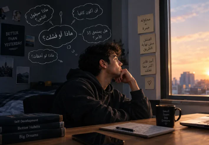 ليه بقينا بنخاف من الفشل أكتر من الفشل نفسه؟