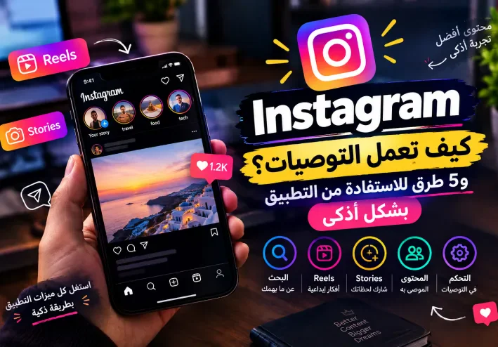 📸 Instagram.. كيف تعمل التوصيات؟ و5 طرق للاستفادة من التطبيق بشكل أذكى 🚀