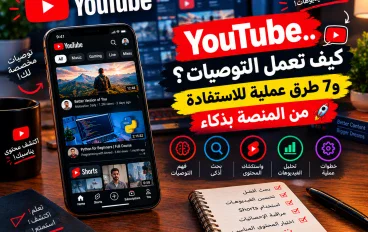 ▶️ YouTube.. كيف تعمل التوصيات؟ و7 طرق عملية للاستفادة من المنصة بذكاء 🚀