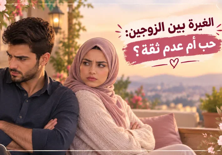 الغيرة بين الزوجين: حب أم عدم ثقة؟