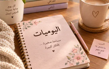 كتابة اليوميات والعناية بالنفس: خطوات عملية لتنظيم الأفكار وتحسين المزاج وبناء روتين يومي هادئ