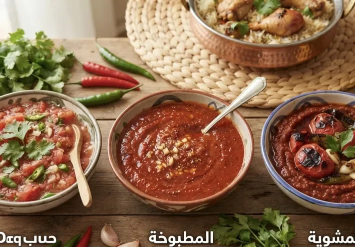 صلصه الدقوس الحاره