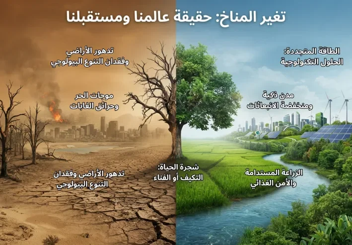 تغيير المناخ "كوكب يشتعل: كيف يعيد المناخ كتابة قوانين بقائنا على الأرض؟"