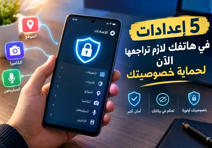 5 إعدادات في هاتفك لازم تراجعها الآن لحماية خصوصيتك