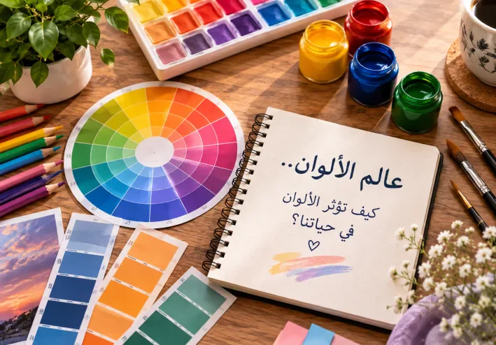 🎨 عالم الألوان.. كيف تؤثر الألوان في حياتنا؟