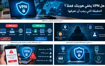 هل VPN يخفي هويتك فعلًا؟ الحقيقة التي يجب أن تعرفها