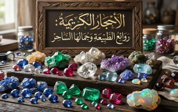 الأحجار الكريمة: أنواعها وأشكالها وأهميتها وأسرار جمالها  