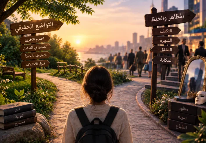 من يبدو متواضعًا... ومن يكون كذلك؟