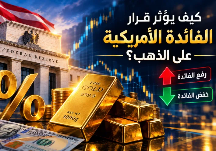 كيف يؤثر قرار الفائدة الأمريكية على الذهب؟