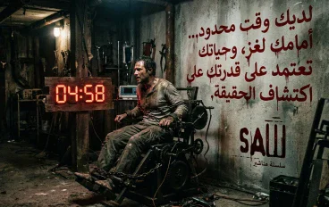 🎬 SAW — لعبة الخوف والغموض التي غيرت أفلام الرعب