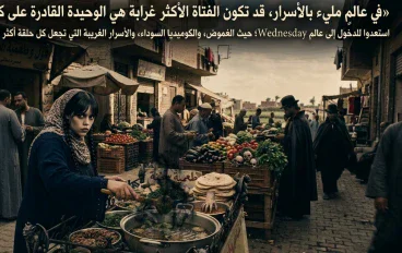 🖤 Wednesday.. عندما يصبح الغموض أكثر إثارة ✨