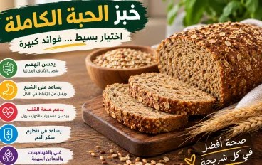 خبز الحبة الكاملة: لماذا قد يكون اختيارك الأفضل على مائدة الطعام؟