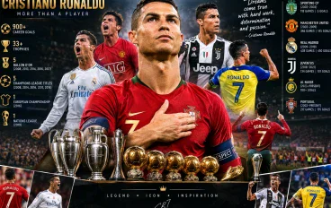 Cristiano Ronaldo: A Journey of Goals, Achievements, and Charity