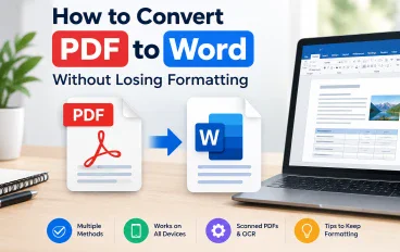 How to Convert PDF to Word Without Losing Formatting