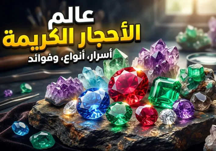 الأحجار الكريمة: أسرار جمالها وأنواعها وأشهر استخداماتها وكيفية اختيار الحجر المناسب وتنسيقه في المجوهرات لإطلالة مميزة.