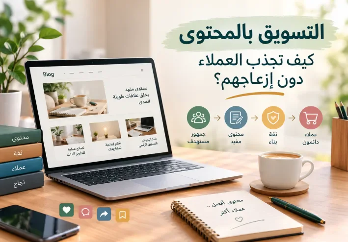 التسويق بالمحتوى: كيف تجذب العملاء دون إزعاجهم؟