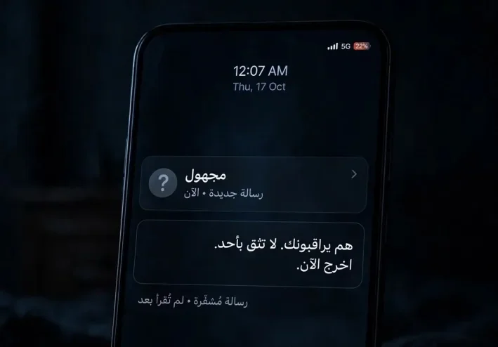 وصلته رسالة من صديقه المختفي... لكن الرسالة الأخيرة كشفت سرًا لم يتوقعه!