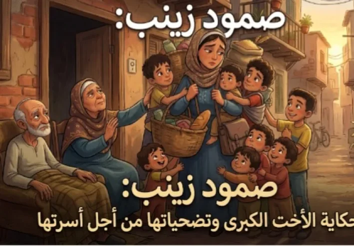 صمود زينب: حكاية الأخت الكبرى وتضحياتها من أجل أسرتها