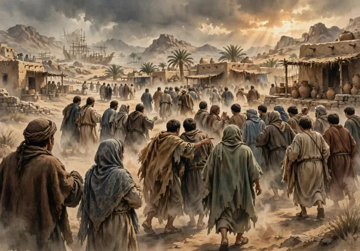 قصة سيدنا نوح عليه السلام - من أول رسول إلى الطوفان العظيم وبداية جديدة للبشرية