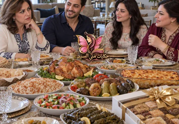 سكريبت خطيبة ابني عزمتني على الغدا كامله