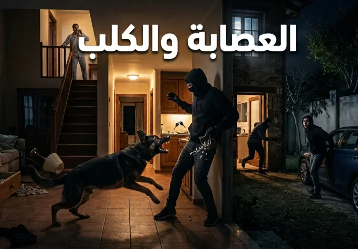 العصابه والكلب و الصديق