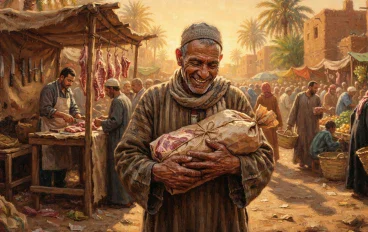 حكاية فلاح مصري اسمه همام والقط سمسم وزوجته زمزم
