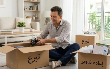 كيف تتخلص من الكركبة والأشياء الفائضة وتتحرر من عادة التخزين؟