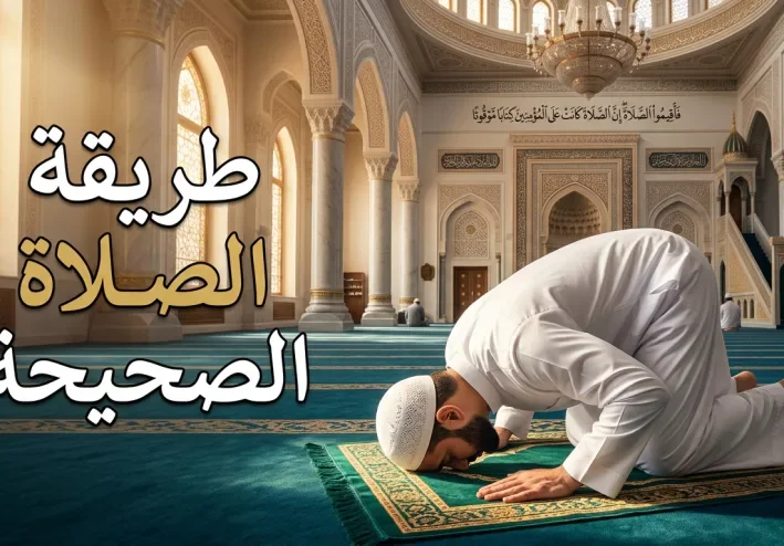 طريقة الصلاة الصحيحة خطوة بخطوة | دليل مبسّط لإقامة الصلاة كما وردت في السنة